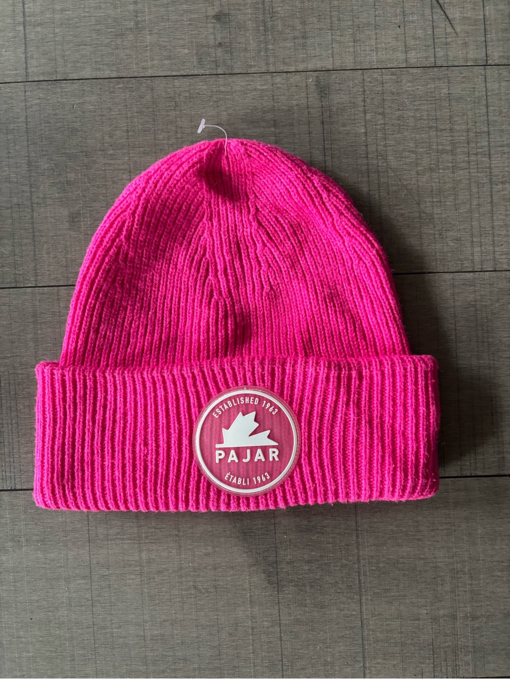 ♠️5/$25♠️Pajar Bright Pink Thick Knit Ribbed Beanie